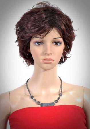 Peruca Curta Desfiada natural